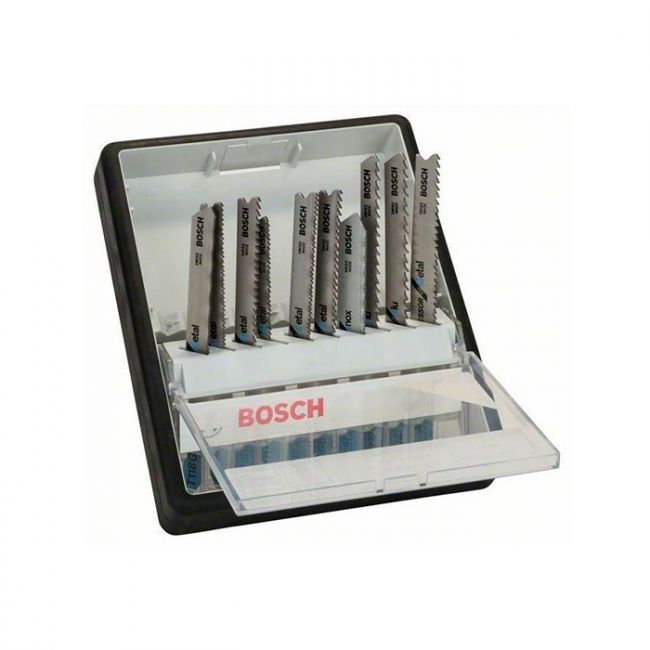 Набор пильных полотен по металлу Bosch Robust Line Metal Expert (10 шт.) (2607010541)