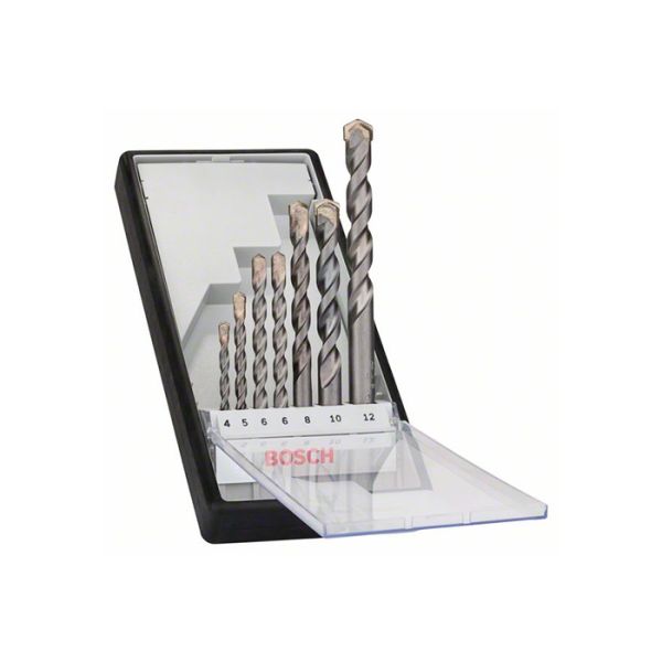 Набор сверл по бетону Bosch Silver Percussion Robust Line (7 шт.) (2607010545)
