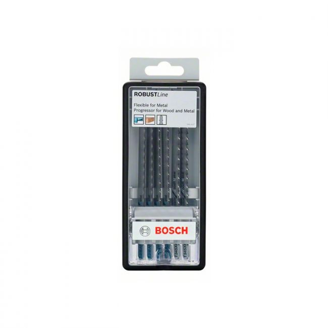 Набор пильных полотен Bosch Robust Line Metal Profile (6 шт.) (2607010573)