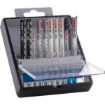 Набір пилок для лобзика Bosch PRO Wood and Metal, 10 шт (2607011944)