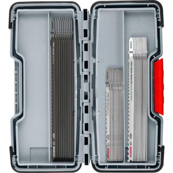 Набір пилок для лобзика Bosch PRO Wood and Metal Rough Cut, 30 шт (2607011946)
