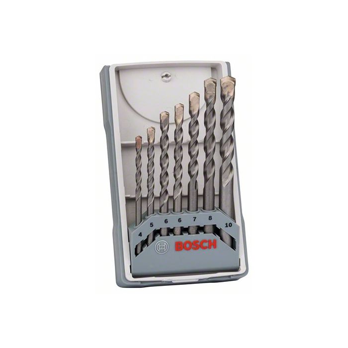 Набор сверл Bosch по бетону X-Pro CYL-3 Silver Perc (7 шт.) (2607017082)