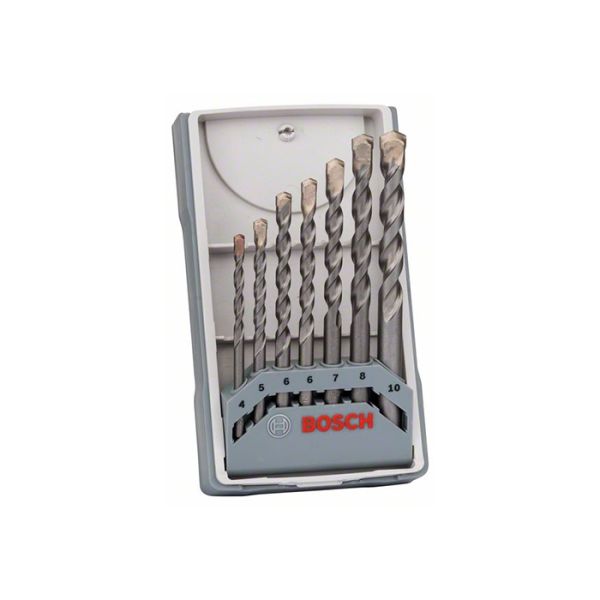 Набор сверл Bosch по бетону X-Pro CYL-3 Silver Perc (7 шт.) (2607017082)