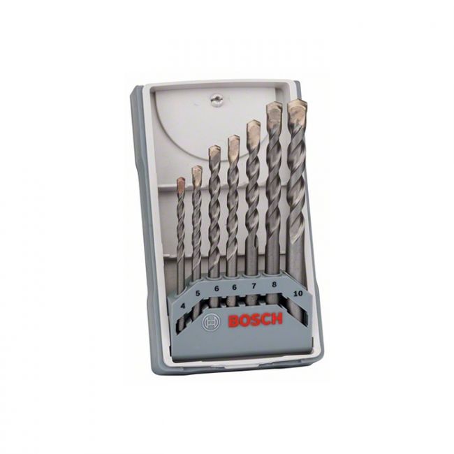 Набор сверл Bosch по бетону X-Pro CYL-3 Silver Perc (7 шт.) (2607017082)