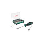 Набір біт BOSCH 27 шт + ручна викрутка + тріскачка (2607017331)