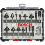 Набір фрез Bosch 6 мм, 15 шт (2607017471)
