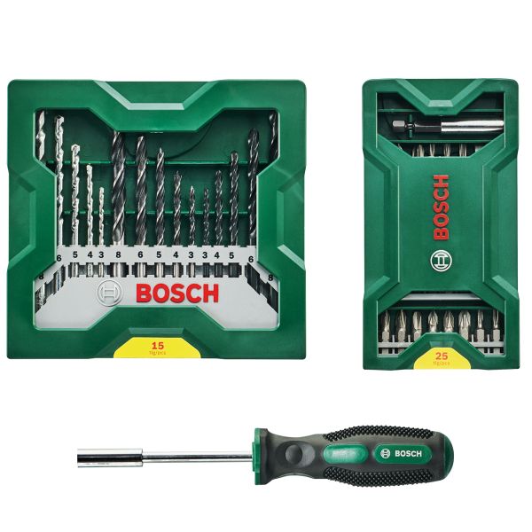 Набір приладдя Bosch Mini-X-Line, 41 шт (2607017655)