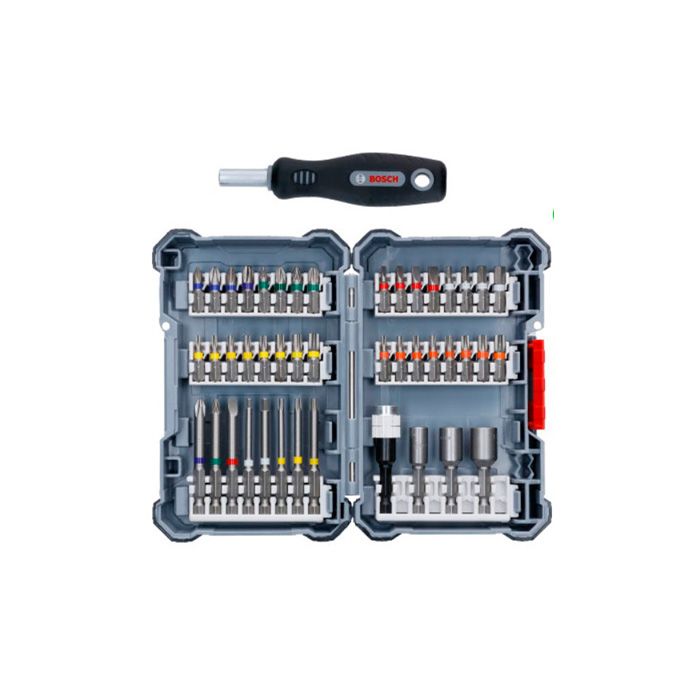 Набір біт BOSCH Bosch Extra Hard 44шт + ручна викрутка (2607017692)