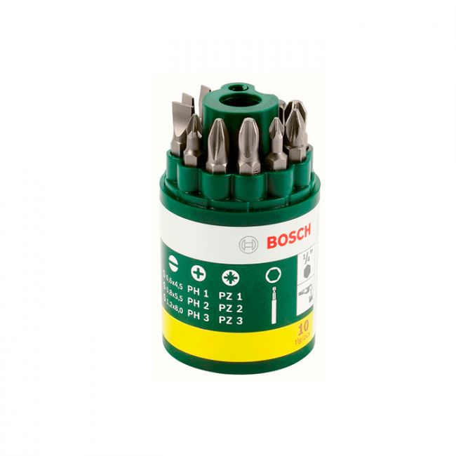 Набор бит Bosch 9 шт. (тубус) (2607019454)