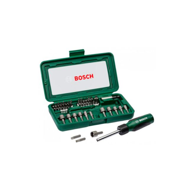 Набір біт BOSCH І торцевих ключів 46 шт (2607019504)