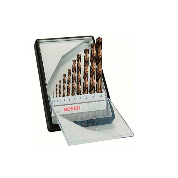 Набір свердел по дереву Bosch HSS-Co Robust Line (10 шт.) (2607019925)