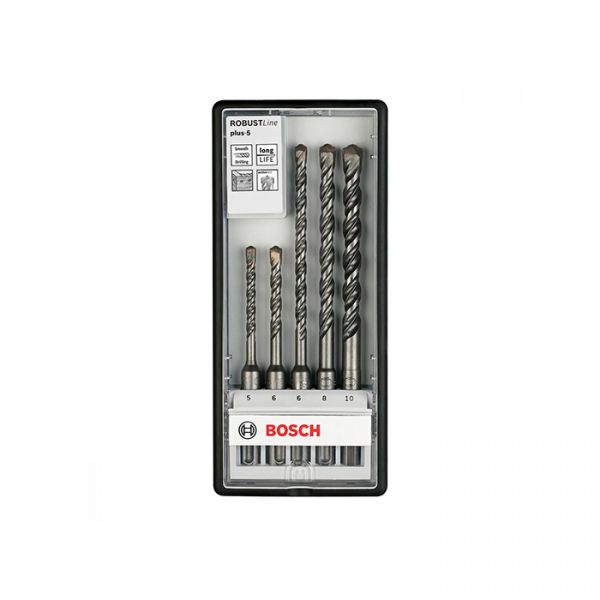 Набор буров Bosch SDS-Plus Robust Line (5 шт) (2607019927)