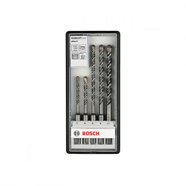Набор буров Bosch SDS-Plus Robust Line (5 шт) (2607019927)