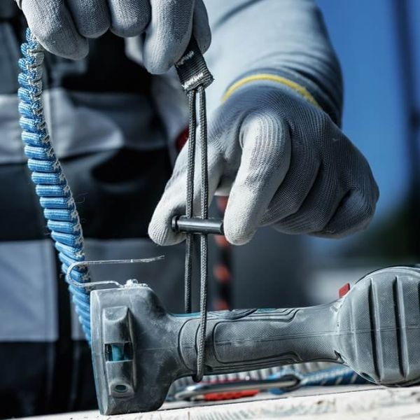 Страхувальний шнур для інструменту Bosch PRO Lanyard light з карабіном і петлею з круглого шнура, 6 кг (2607990161)