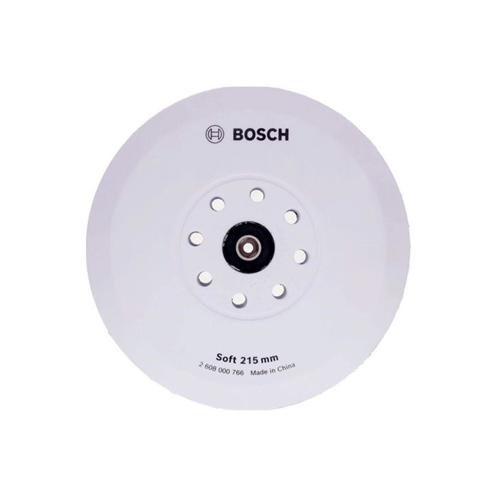 Опорна шліфувальна тарілка 215 мм для шліфмашини Bosch GTR 550, м'яка (2608000766)