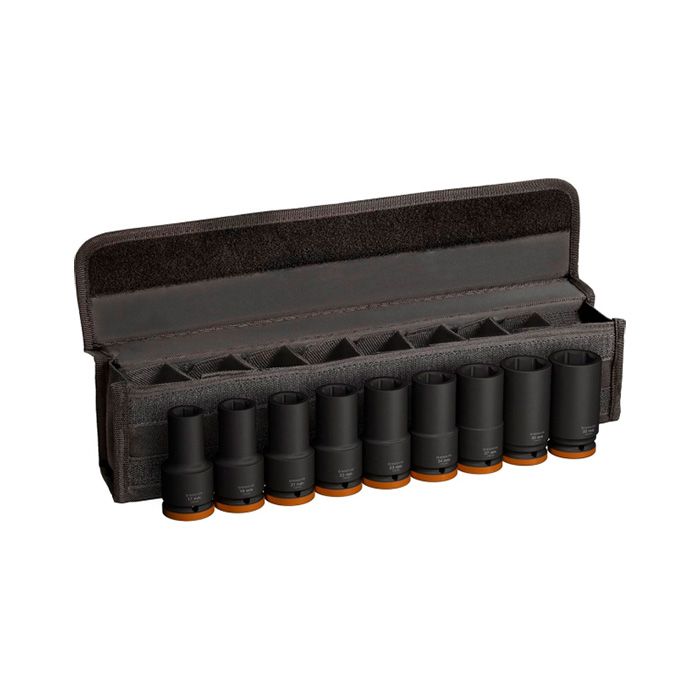 Набір ударних торцевих головок BOSCH PRO Deep 9шт 3/4" (2608003042)
