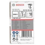 Цвяхи фінішні Bosch SK64-20 63G 1.6x2.8x1.35x63 мм 2000 шт (2608200533)