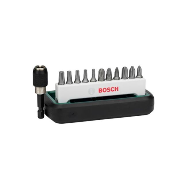 Набір викруток BOSCH 12шт + маг тримач (2608255993)