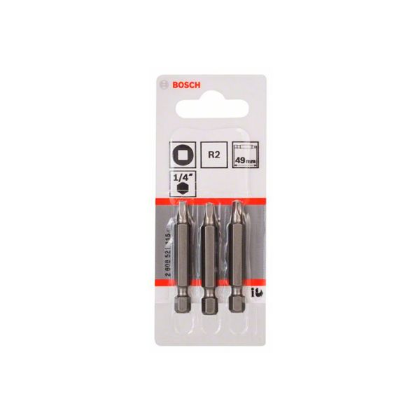 Бита Bosch Extra Hard R2x49 мм (3 шт.) (2608521115)
