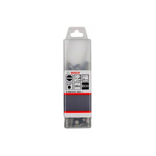 Бита Bosch ECO SL0,8x5,5x25 мм (100 шт.) (2608521226)
