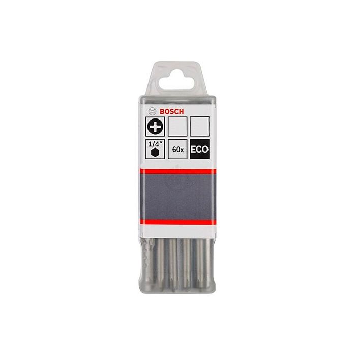 Бита Bosch ECO PZ2x49 мм (60 шт.) (2608521243)