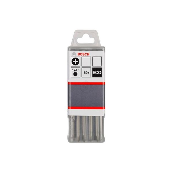 Бита Bosch ECO PZ2x49 мм (60 шт.) (2608521243)