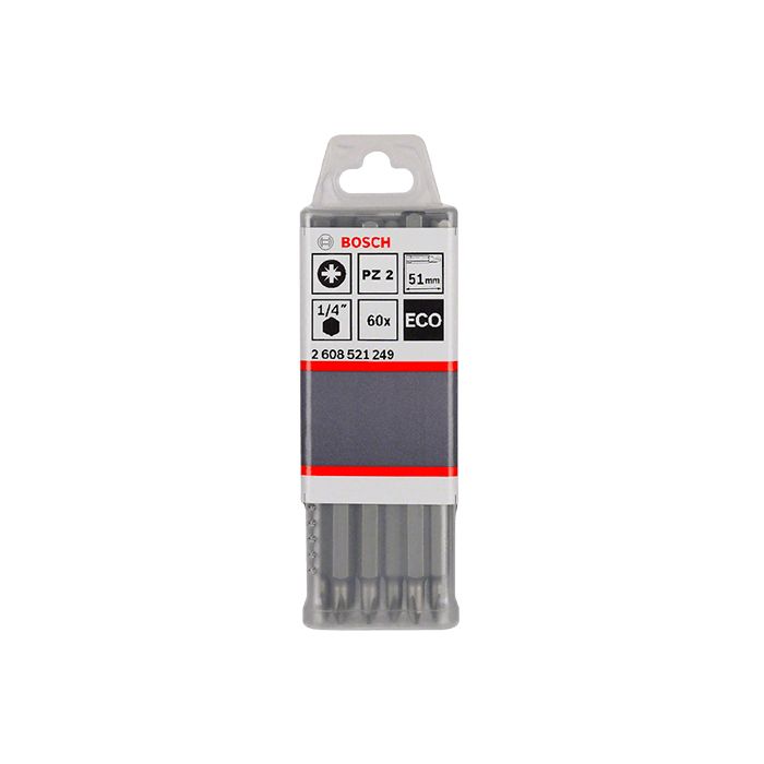 Бита Bosch ECO PZ2x51 мм (60 шт.) (2608521249)
