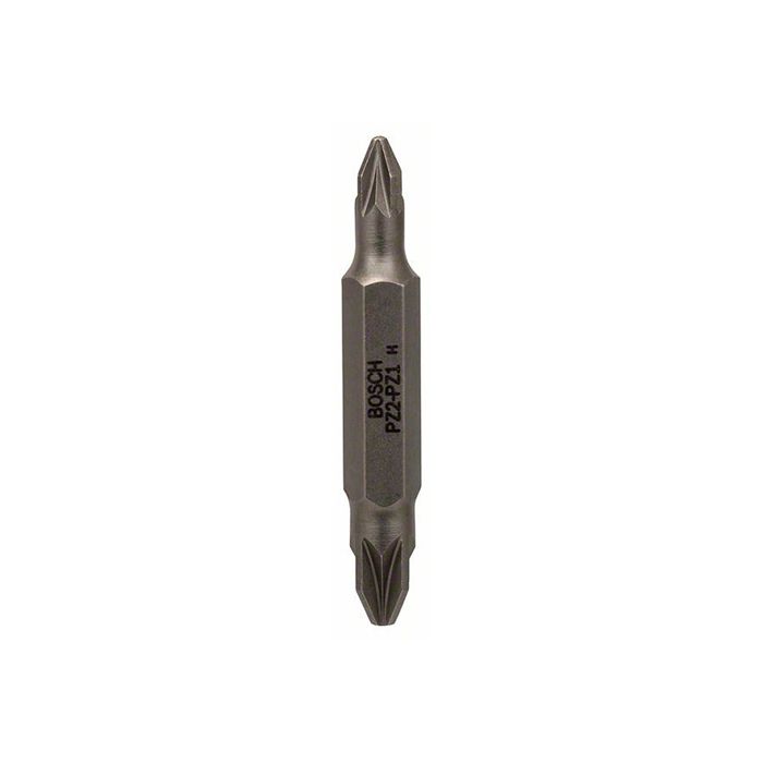 Бита двухсторонняя Bosch ECO PZ2/PZ1x45 мм (60 шт.) (2608521266)
