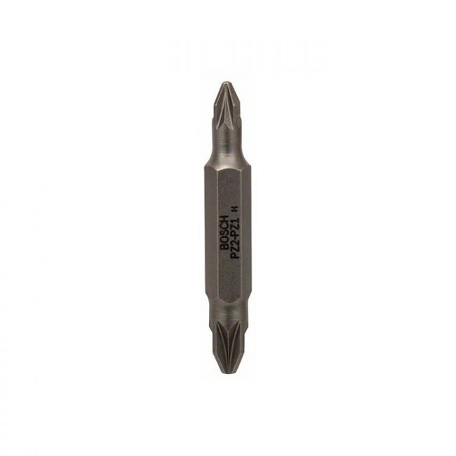 Бита двухсторонняя Bosch ECO PZ2/PZ1x45 мм (60 шт.) (2608521266)