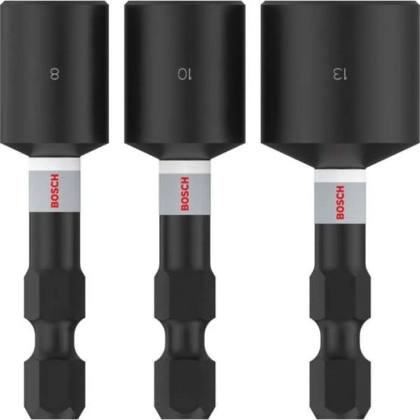 Набір ударних головок Bosch PRO Nutseter Impact, 3 шт (2608521U64)