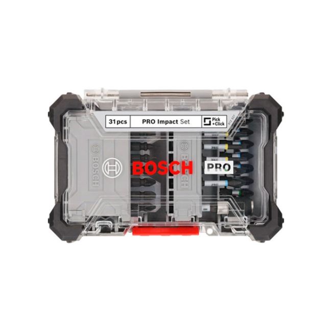 Набір Impact Control BOSCH біти + пластиковий контейнер 31шт (2608521U72)