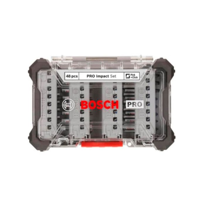 Набір BOSCH ударних загвинчувачів, 48 шт (2608521U88)