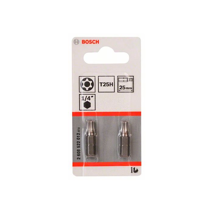 Бита Bosch Extra Hard T25Hx25 мм (2 шт.) (2608522012)