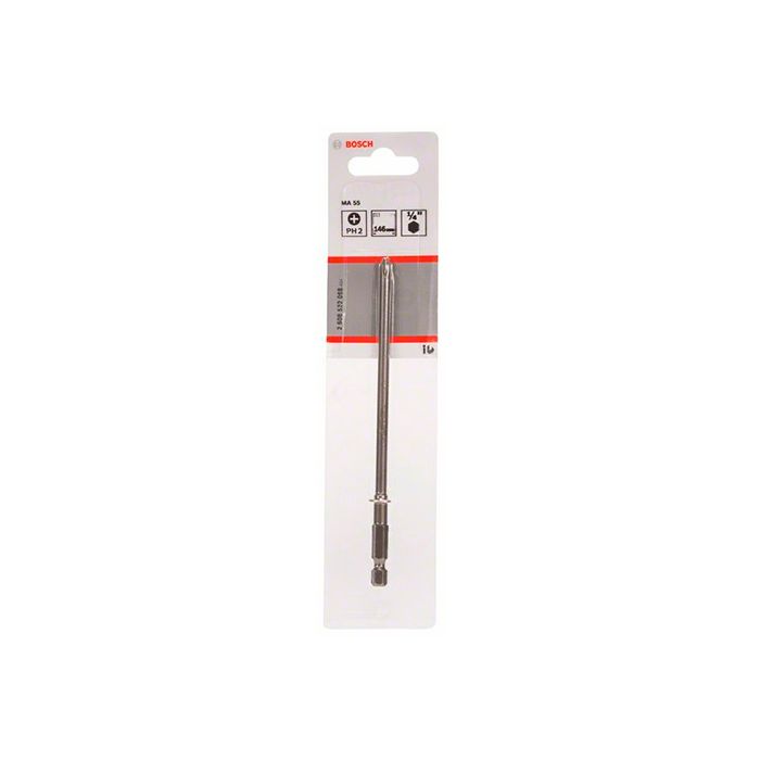 Бита со стопорным кольцом Bosch Extra Hard PH2x145 мм (2608522068)
