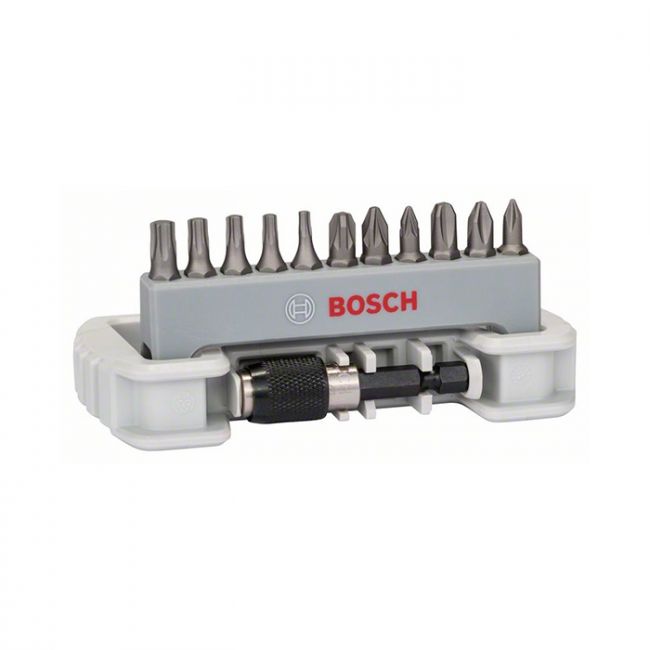 Набор бит Bosch Extra Hard 1/4" 25 мм (12 шт.) (2608522129)