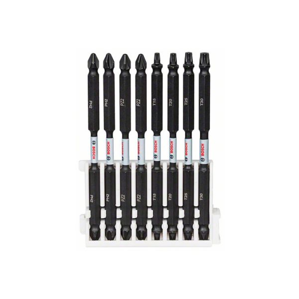 Набор двусторонних ударных бит Bosch Impact Control 1/4" 110 мм (8 шт.) (2608522346)