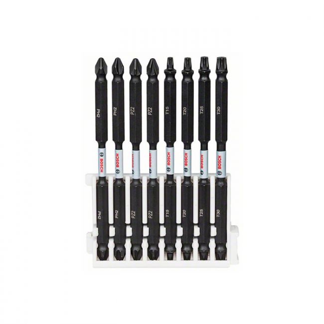 Набор двусторонних ударных бит Bosch Impact Control 1/4" 110 мм (8 шт.) (2608522346)