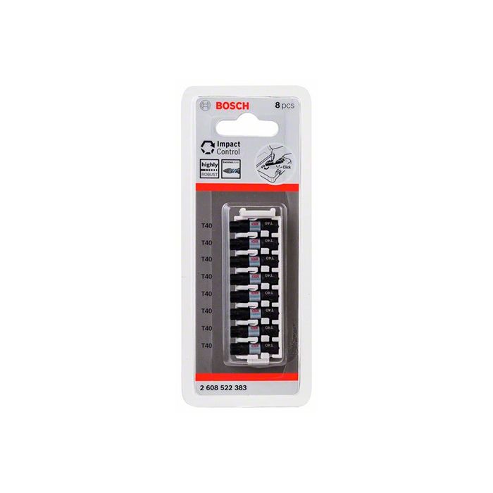 Бита ударная Bosch Impact Control Torx T40 25 мм (8 шт.) (2608522383)