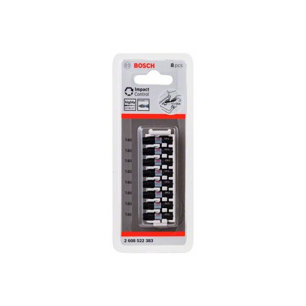 Бита ударная Bosch Impact Control Torx T40 25 мм (8 шт.) (2608522383)