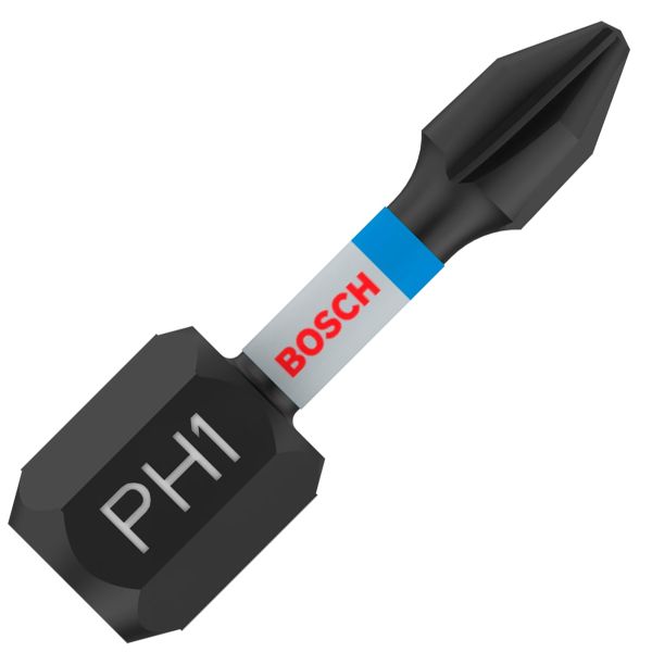 Біти Bosch Pro Phillips Impact PH1, 25 мм, 2 шт (2608522468)