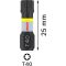 Біти Bosch Pro Torx Impact T40, 25 мм, 2 шт (2608522478)