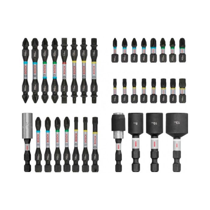Набір біт Bosch PRO Impact Set з тримачами, 36 шт (2608522517)