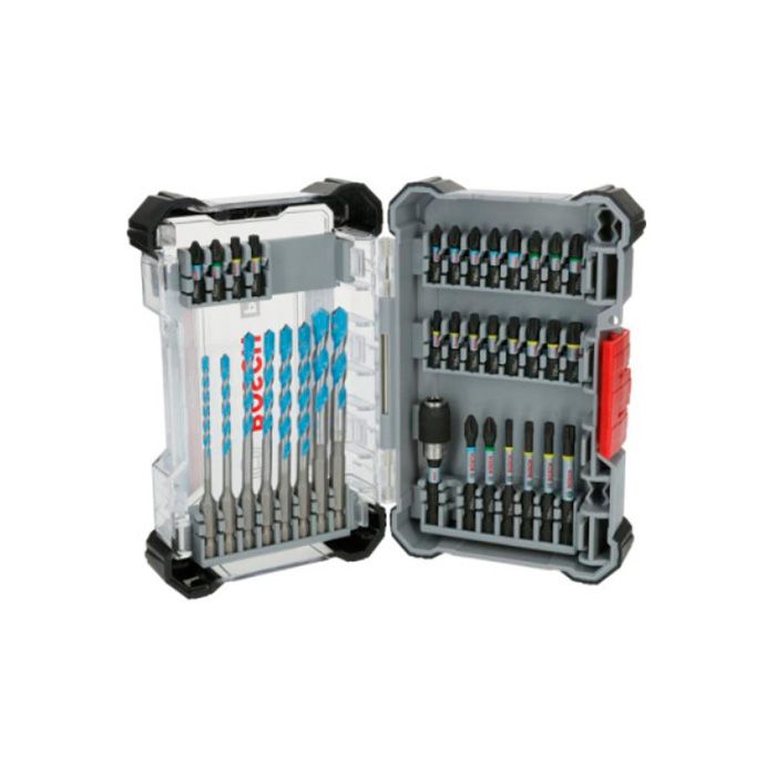 Набір BOSCH Impact Control Кейс L - ударні біти і Свердел MultiConstruction 35шт (2608522518)