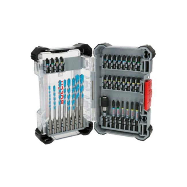 Набір BOSCH Impact Control Кейс L - ударні біти і Свердел MultiConstruction 35шт (2608522518)