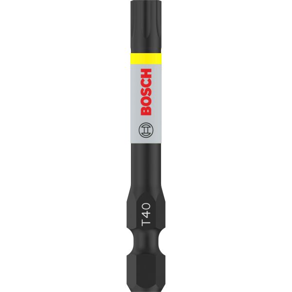 Ударна біта Bosch Pro Torx Impact T40, 55 мм, 2 шт (2608522533)