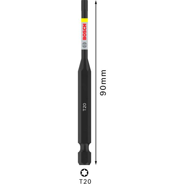 Біта Bosch Pro Torx Impact T20, 90 мм (2608522535)