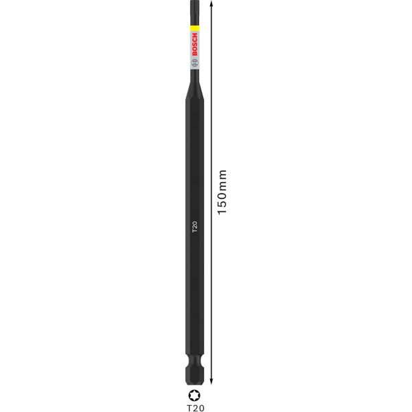 Біта Bosch Pro Torx Impact T20, 150 мм (2608522538)