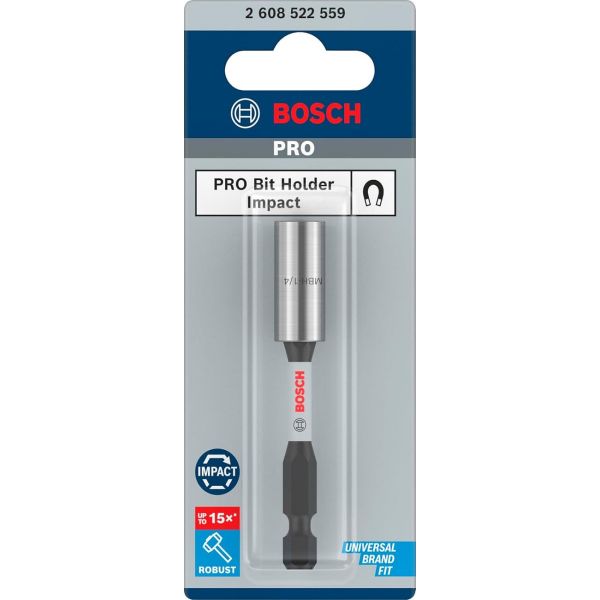 Тримач біт Bosch Pro Standard Bit Holder Impact, 75 мм (2608522559)