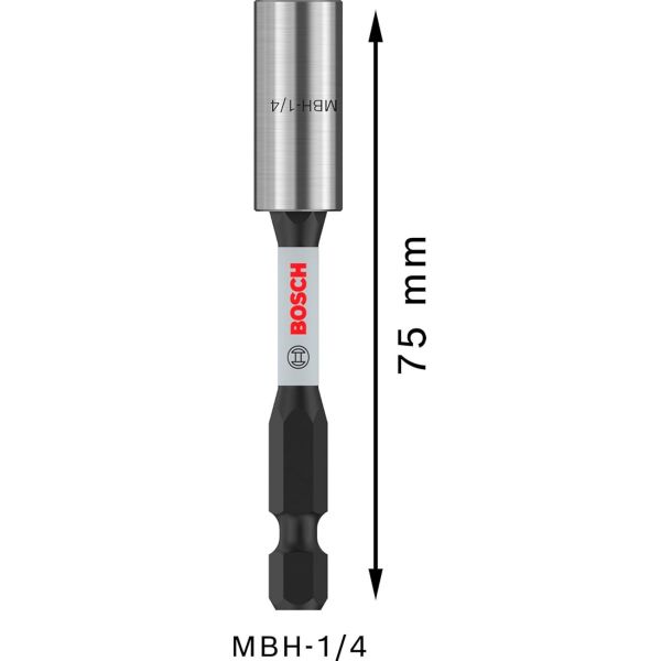 Тримач біт Bosch Pro Standard Bit Holder Impact, 75 мм (2608522559)