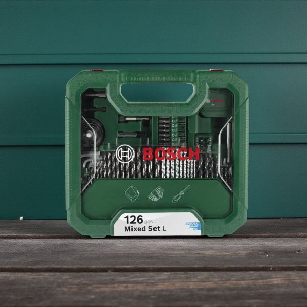 Набір приладдя Bosch Mixed Set L в кейсі, 126 шт (2608522568)